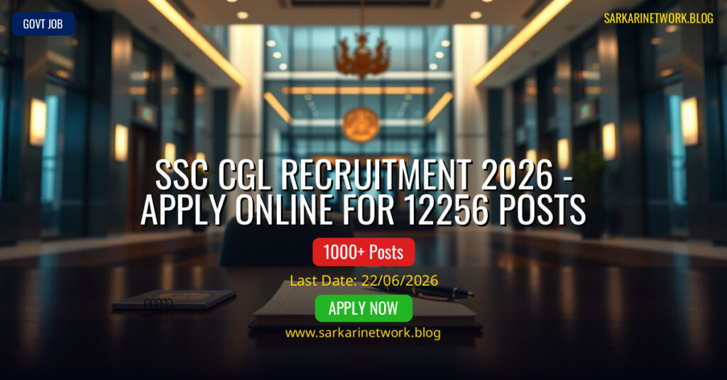 SSC CGL 2026 – Apply Online for 1000 Posts
