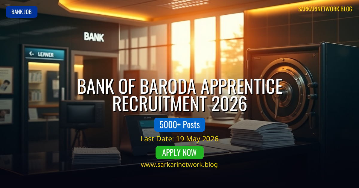 Bank of Baroda Apprentice Recruitment 2026