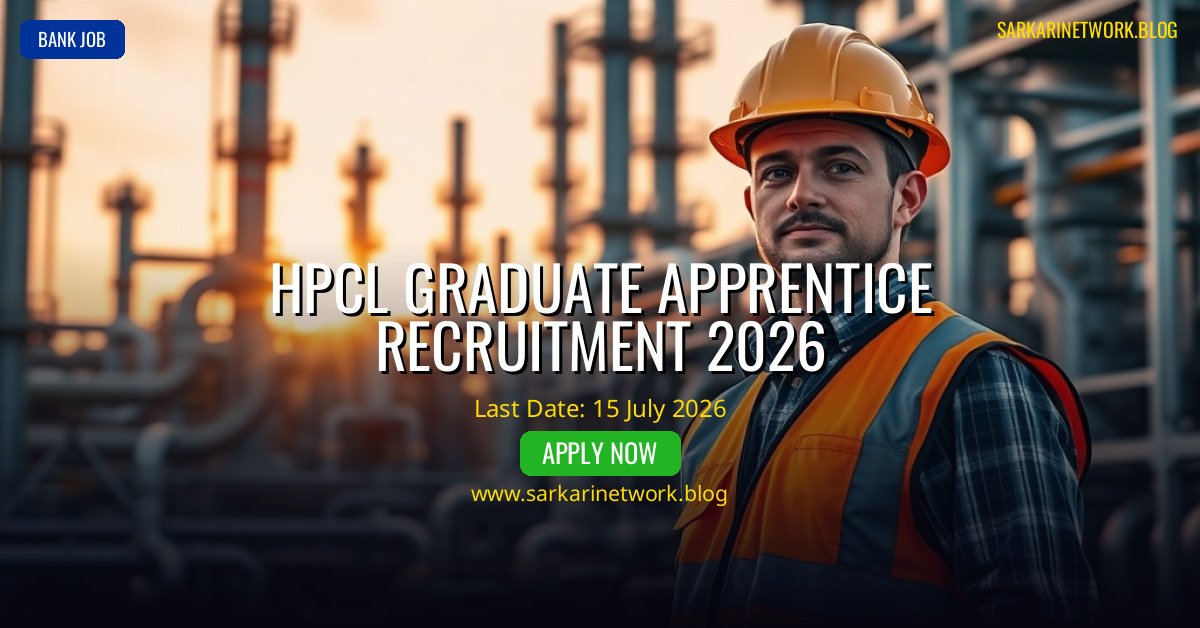 HPCL Graduate Apprentice Recruitment 2026