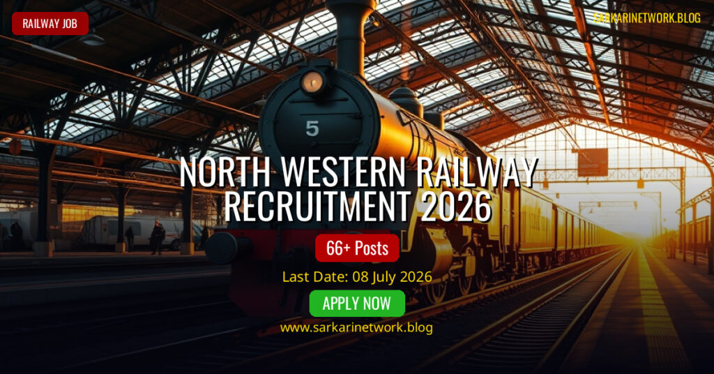 North Western Railway Recruitment 2026 – Apply Online for 66 Posts