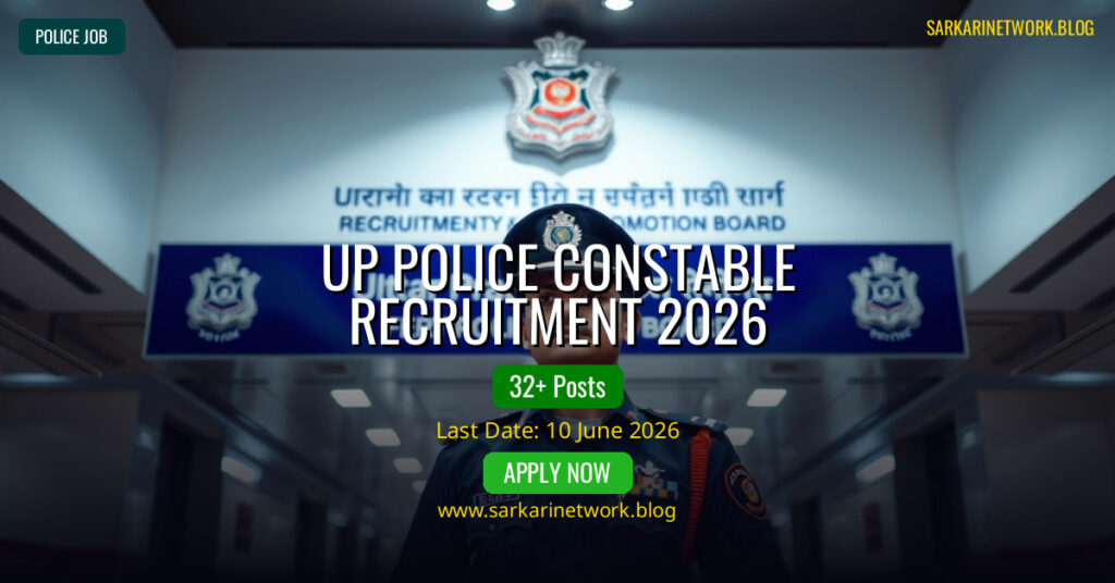 UP Police Constable Recruitment 2026 – Apply Online for 32679 Posts