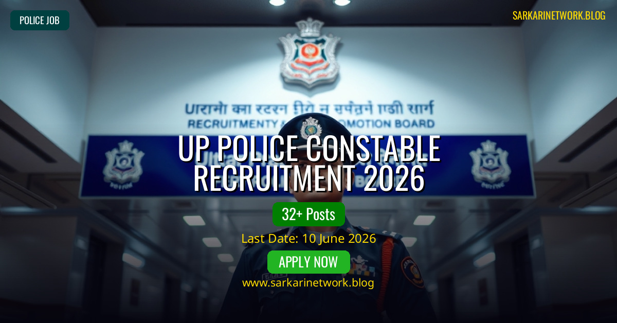 UP Police Constable Recruitment 2026