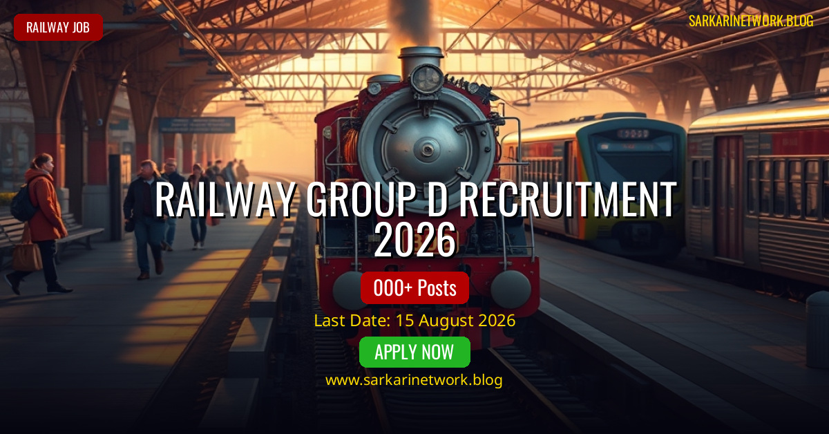 Railway Group D Recruitment 2026